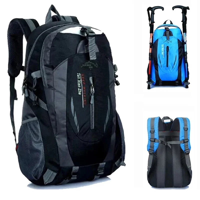 Mochila impermeable para hombre y mujer, bolsa de viaje para deportes al aire libre, senderismo, escalada, Camping