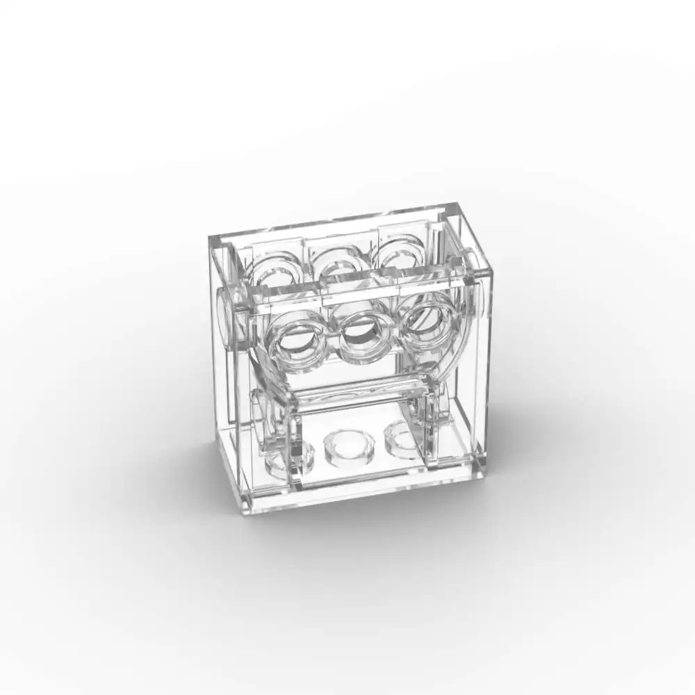 MOC 1PCS 32239 High-Tech 6588 Box Brick Gearbox 2x4x3 1/3 Stacking Replaceable Building Block Toys Adults Boys Holiday Gifts