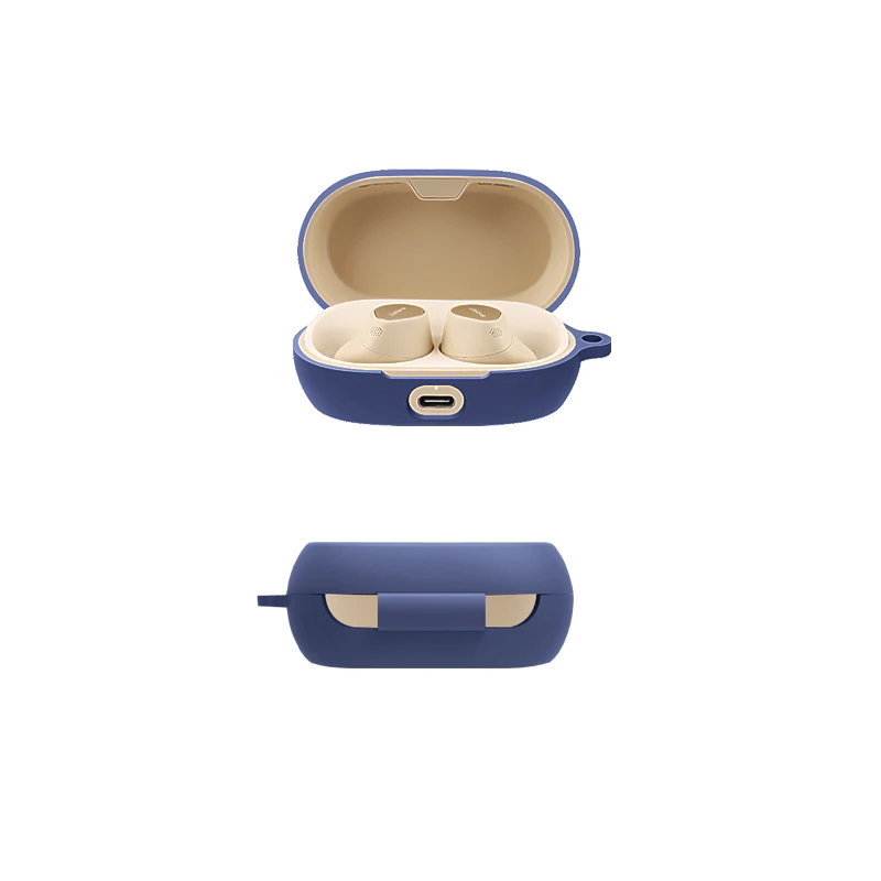 만화 디즈니 이어폰 케이스, 자브라 엘리트 7 프로용, 실리콘 무선 블루투스 이어버드 충전 박스, 끈 포함 보호 커버