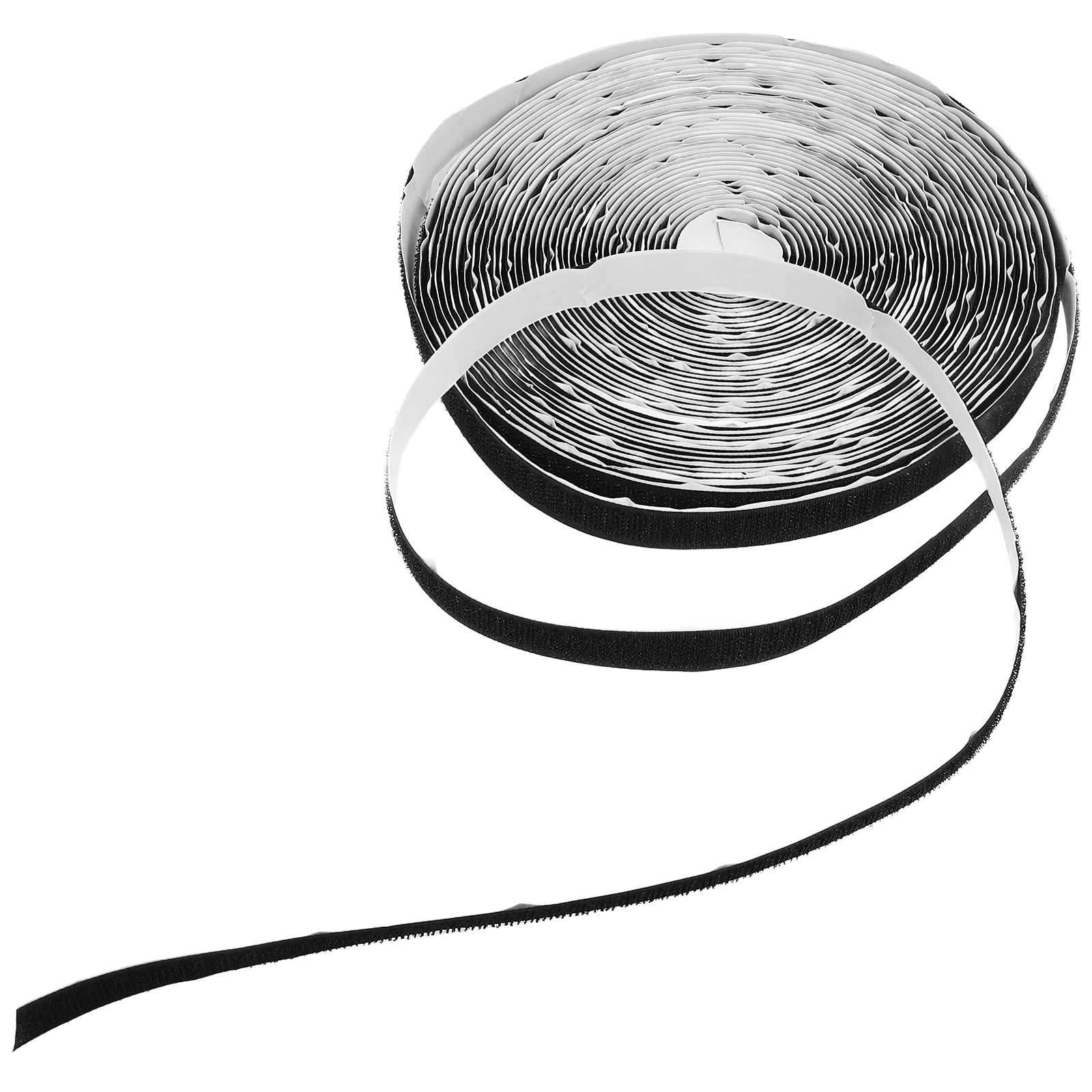 1 لفة 25 متر ذاتية اللصق هوك حلقة الشريط ل السحابات النسيج قابلة لإعادة الاستخدام قوية الترابط لفة الكمال المنزل مكتب السجاد تحديد أداة