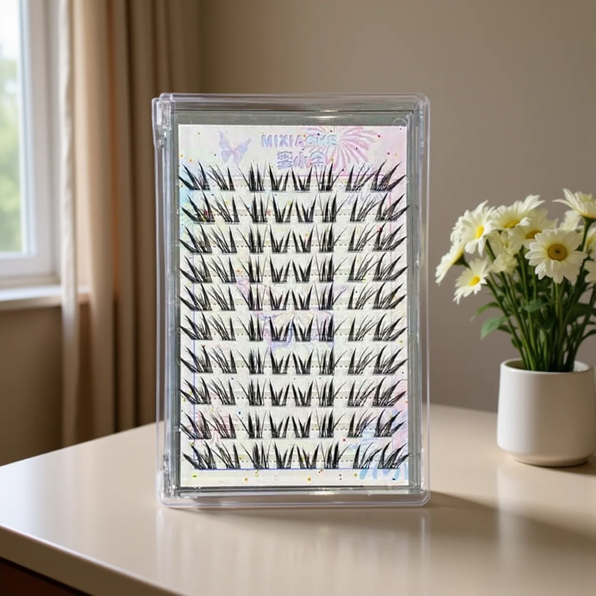 الثعلب رموش العنقودية الفردية الرموش الصناعية ملحقات مجنح المانجا اليومية رمش دراماتيكي للنساء منتجات ماكياج #1