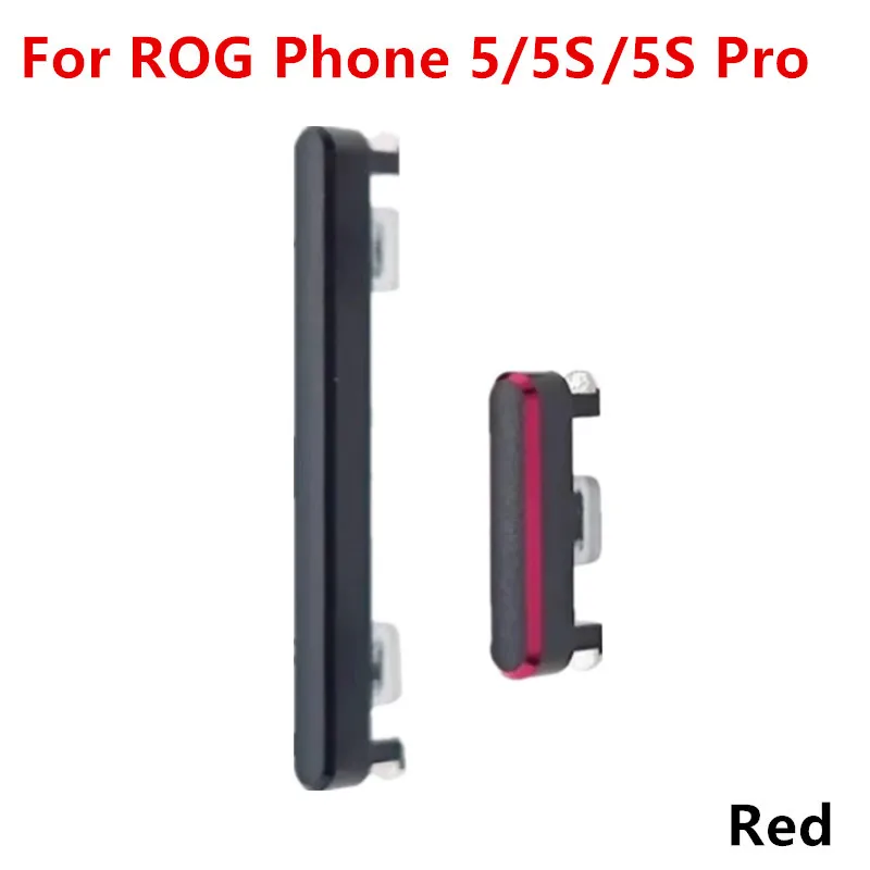 Rog5 Rog5S 사이드 키 ASUS ROG Phone 5 5S Pro 5SPro 2 3 전원 켜기 끄기 볼륨 업 다운 버튼 하우징 수리 부품