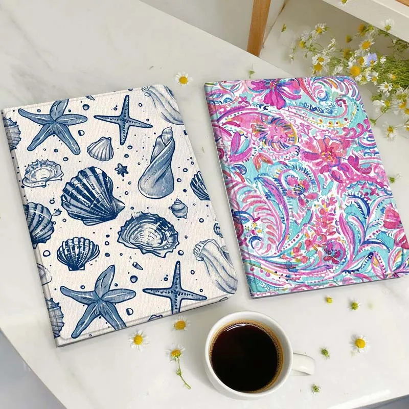 

Cartoon Shell Starfish Pattern Tablet Case For Huawei Honor MatePad MediaPad Air 5 6 7 11 V6 V7 V8 V9 X9 X8 T10 T10s C5e T5 Gift