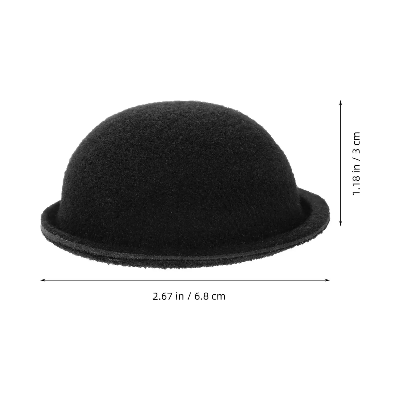 Mini chapeau haut de forme léger pour l'artisanat, 10 pièces, pour costumes de bonhomme de neige, décoration de festival, fournitures artisanales