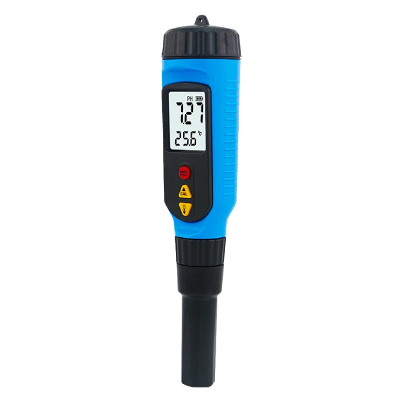 

PH818M PH Meter food Dough Meat Vegetable milk Fruit Sauces Semi-solid PH Tester Acidimeter