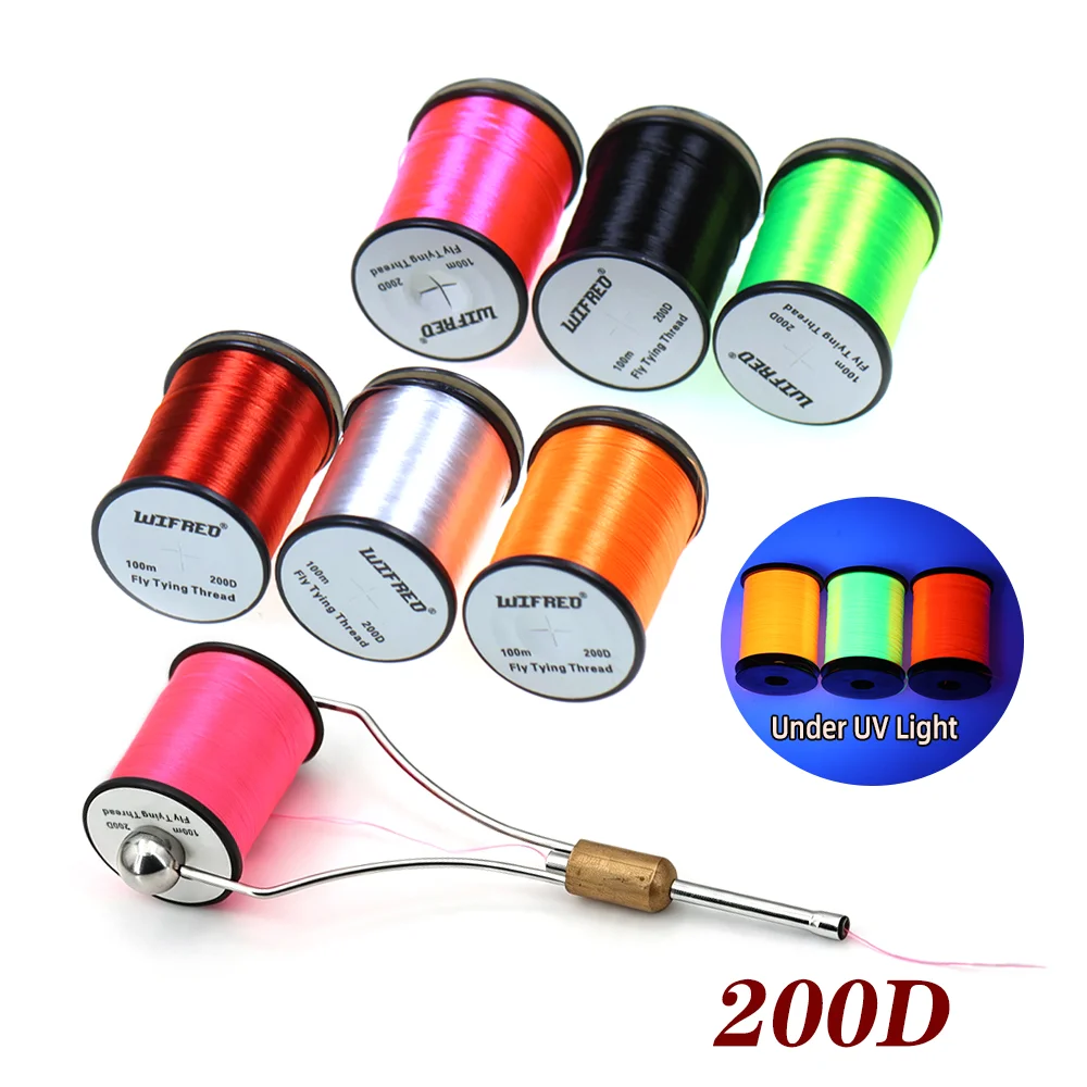 Fishing Lure Swimbait - Hilo de atado de moscas 200D
