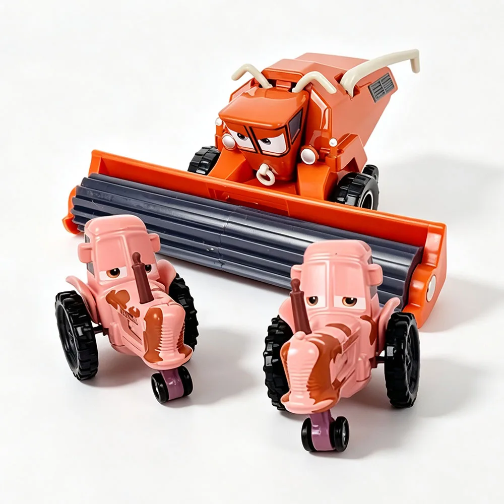 Cars Frank Combine Harvester Alloy PVC Vehicle Movie Character Static Collectible Model Hobby Scene Display Decor Ornament