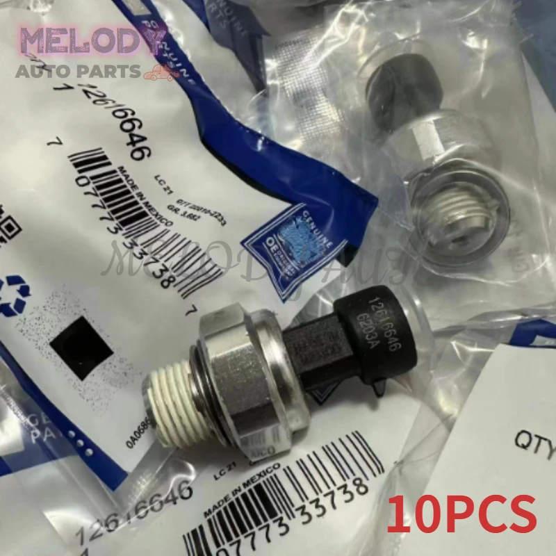 10PCS 12616646 12677836 12614969 Oil Pressure Sensors For GM Chevrolet Impala Express 1500 2500 3500 Cadillac CTS