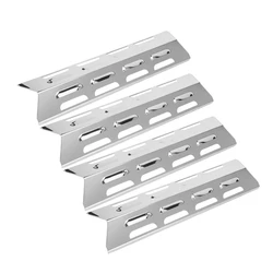2/4Pcs Stainless Steel Heat Diffuser Gas Grill Spare Part for Outback Heat Plate for Kenmore Master Forge Perfect Flame