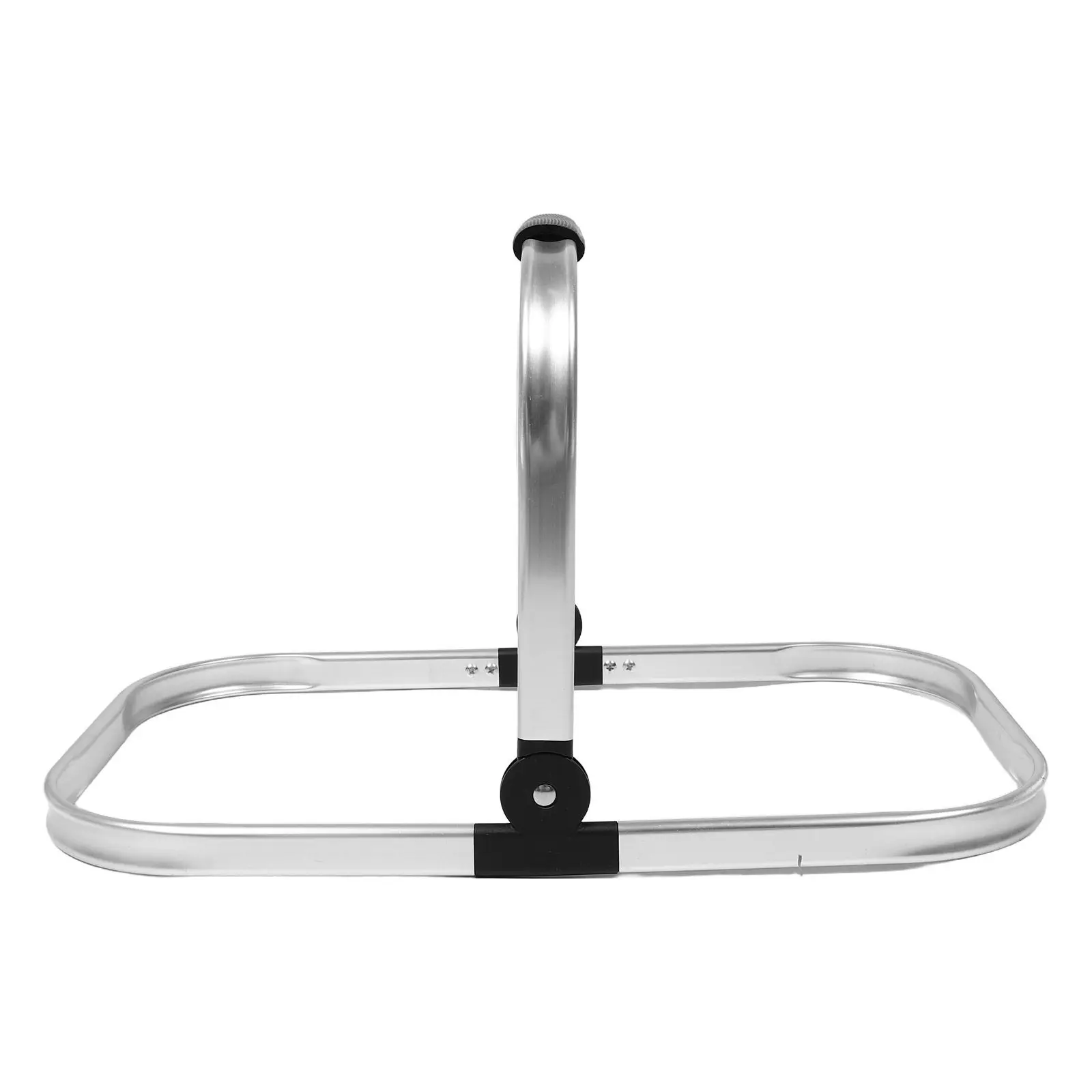 

Collapsible Shopping Basket Handle Aluminum Frame Lightweight Foldable Picnic Grocery Basket Frame Ergonomic Antislip Carrying