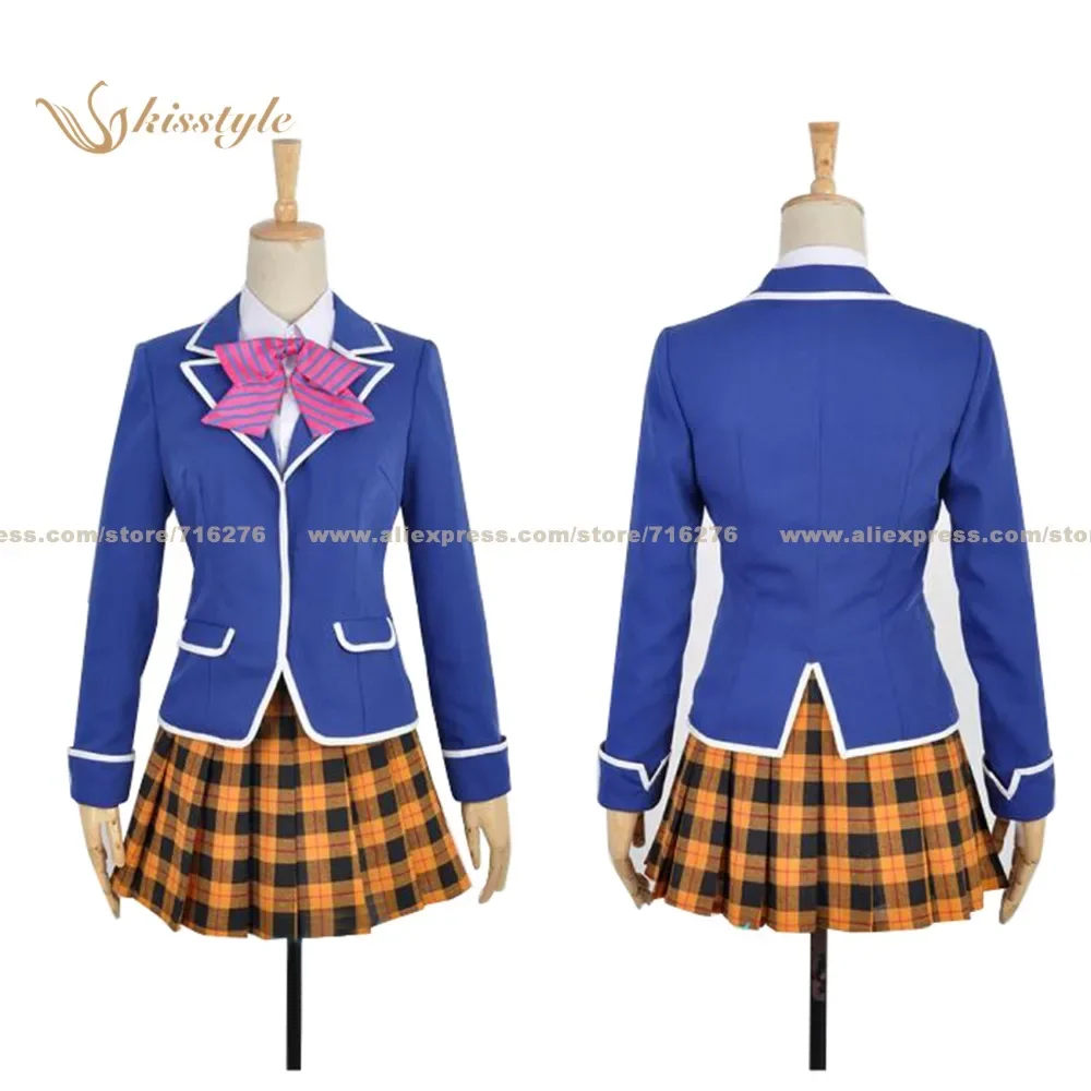 

Kisstyle Fashion Food Wars! : Shokugeki no Soma Erina Nakiri Uniform COS Одежда Косплей Костюм, принимаются по индивидуальному заказу