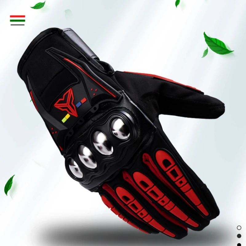 

Touch Screen Motorcycle Gloves Breathable Full Finger Guantes Luvas Outdoor Sports Protection Waterproof Racing Riding