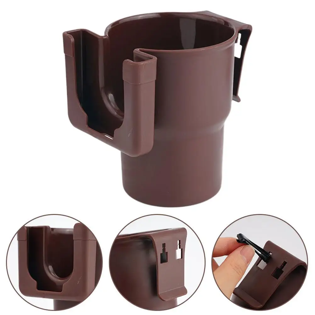 Car Mounted Beverage Cup Holder Solid Color Air Vent Outlet Drink Coffee Bottle Holder Universal Cup Holder