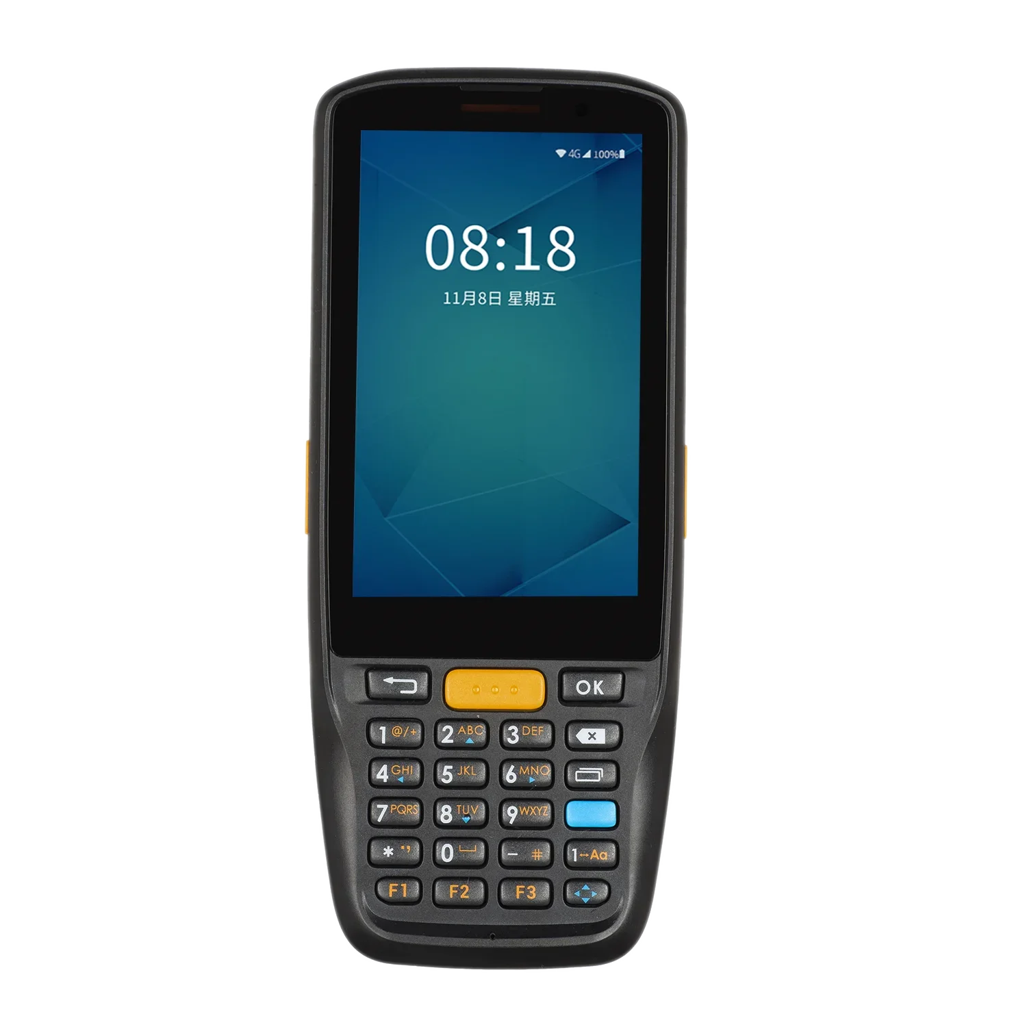 Unimes Industrial Pda Android9.0 Os Handheld Pda With 2d Laser Barcode Scanner & Handle