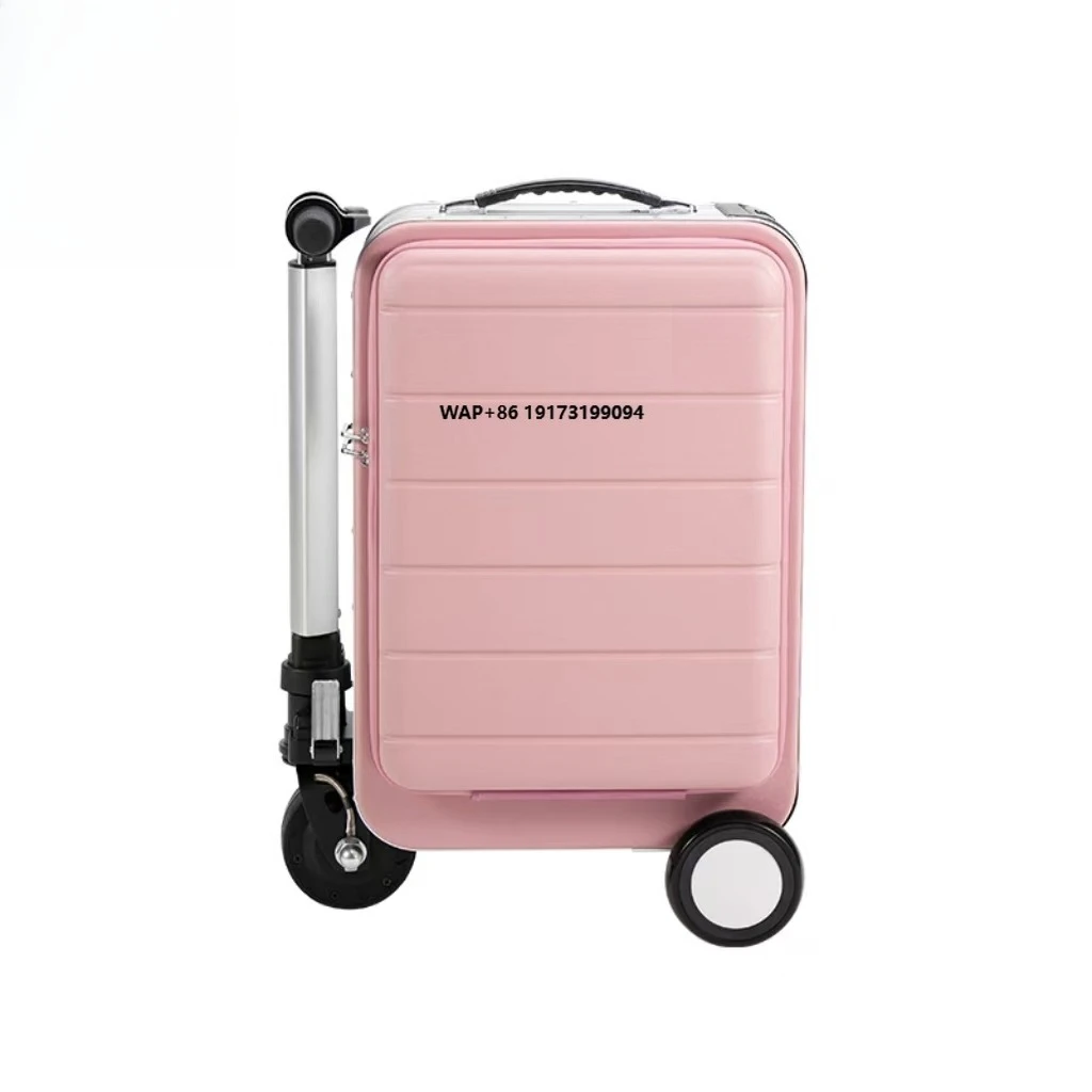 

20" Airline Approved Smart Smart Luggage-Modern Lightweight Portable Waterproof Aluminum Carry-On Suitcase