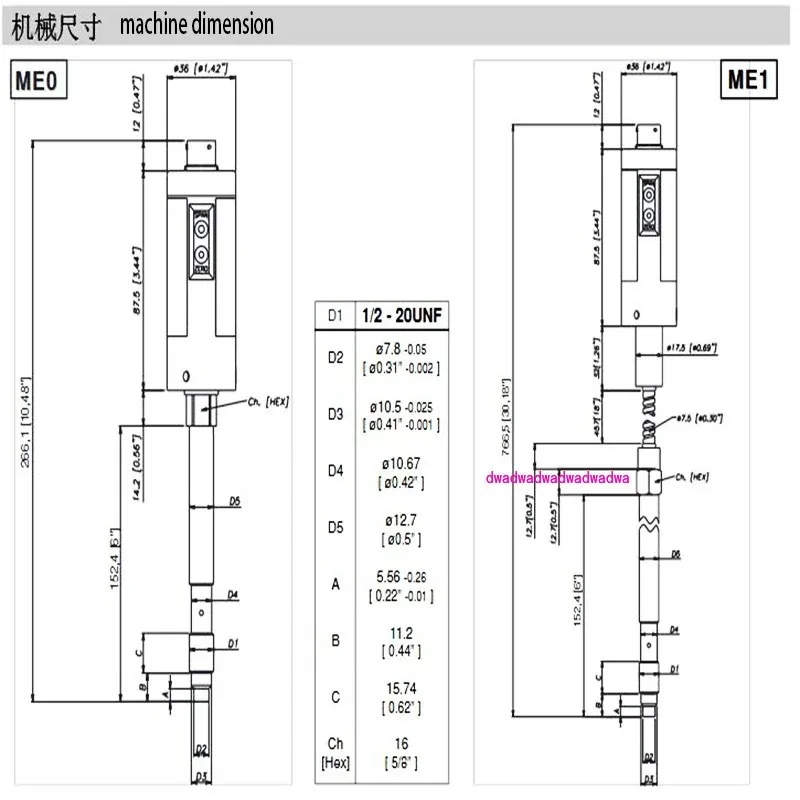 متوافق مع محول طاقة الضغط الذائب GEFRAN ME1-6-M-B01М-1-4-D #3
