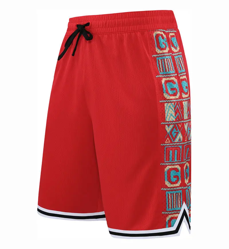 Pantalones cortos de baloncesto para hombre, ropa deportiva de secado rápido, transpirable, para correr, gimnasio, Verano