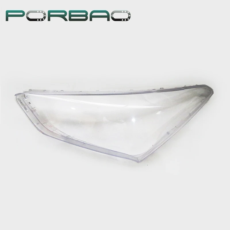 

For Hyundai SANTAFE 2017 2018 2019 Headlight Glass Lens Cover Car Light Housing Plastic Headlamp Transparent Lampshade