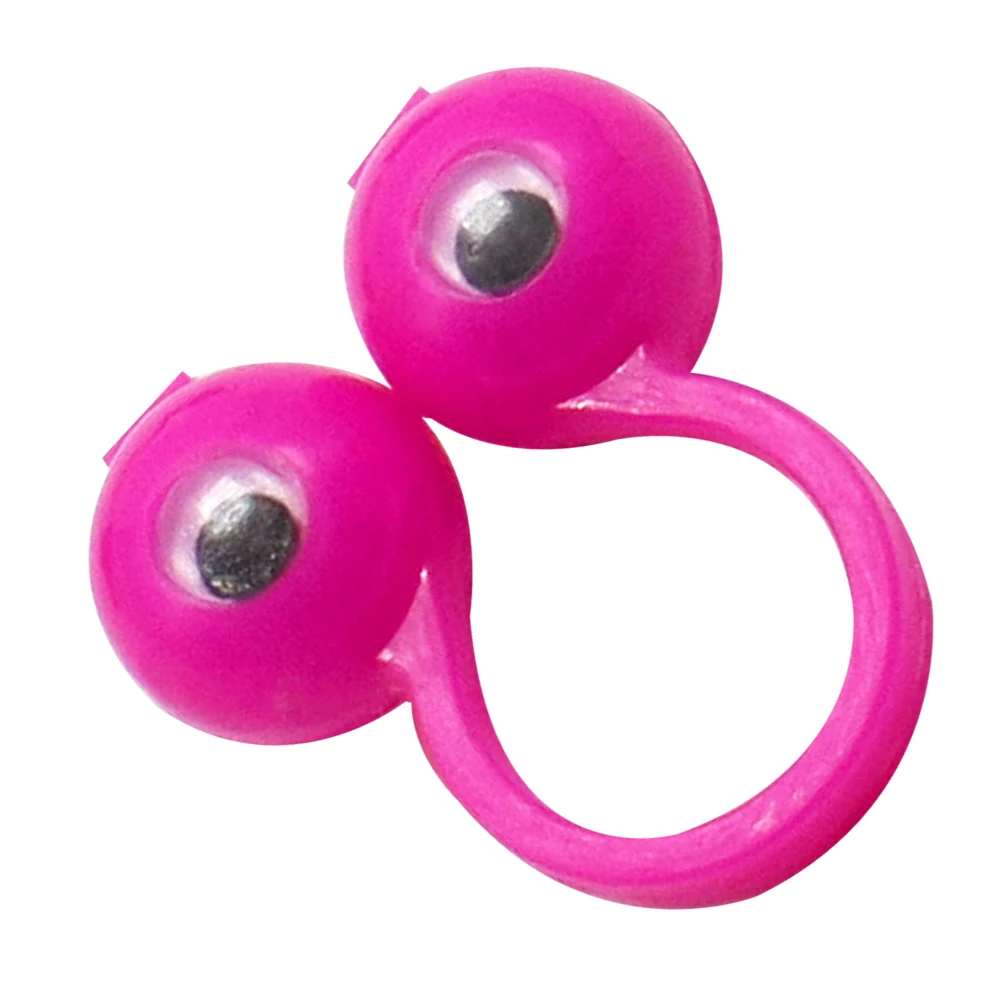 

50 PCS Big Eyes Ring Kid's Toy Small Educational Toys Finger Puppets Intelligent