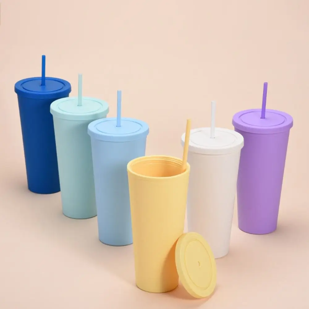 Reusable Plastic Straws Milk Tea Coffee Straw Water Cup Straw  Car Travel Cup PP Straw Cup Accessories for Stanley 40oz