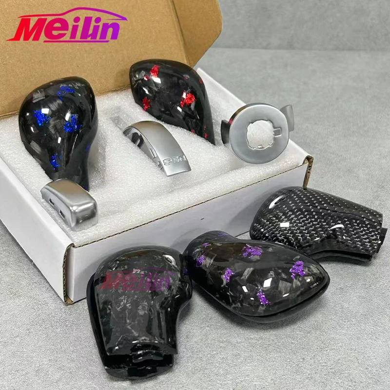 Suitable for Volkswagen Golf 7 GTI Passat B7 B8 Polo View MK2 Skoda Octavia MK6 Interior Forged Carbon Fiber Shifter DSG