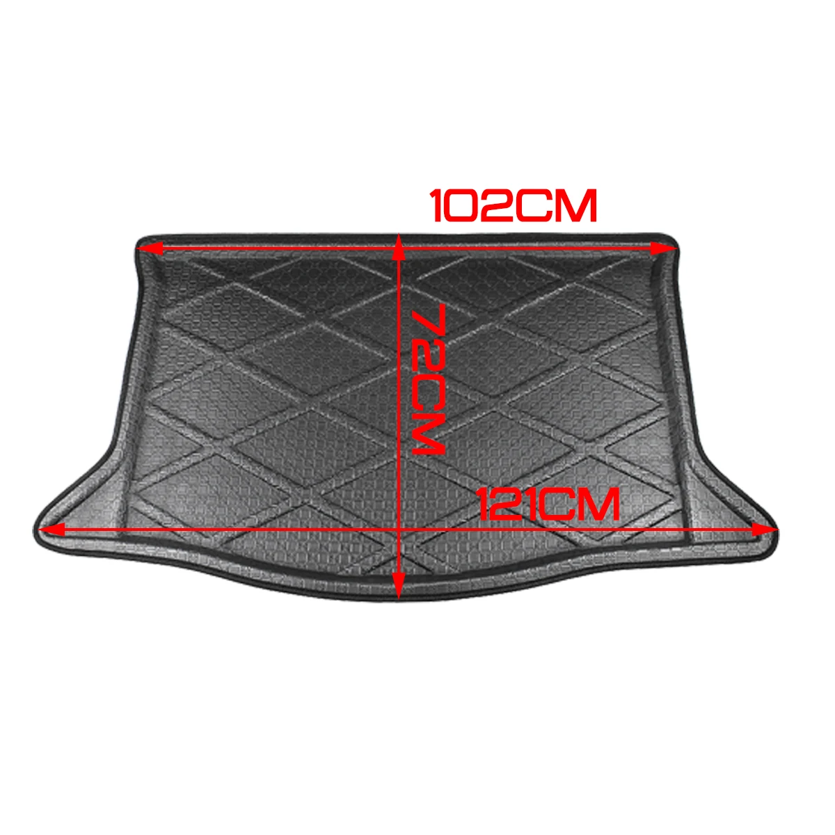 For Honda FIT JAZZ 2009 2010 2011 2012 2013 Car Floor Mat Carpet Rear Trunk Anti-mud Cover