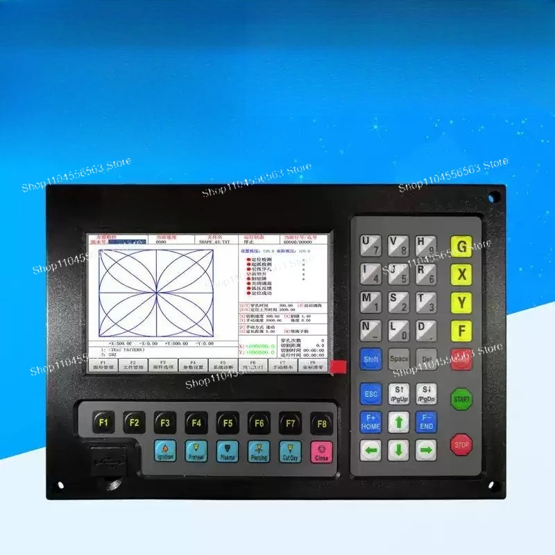 F2100B V6.0  controller is suitable for flame and  2-axis gantry plane cutting