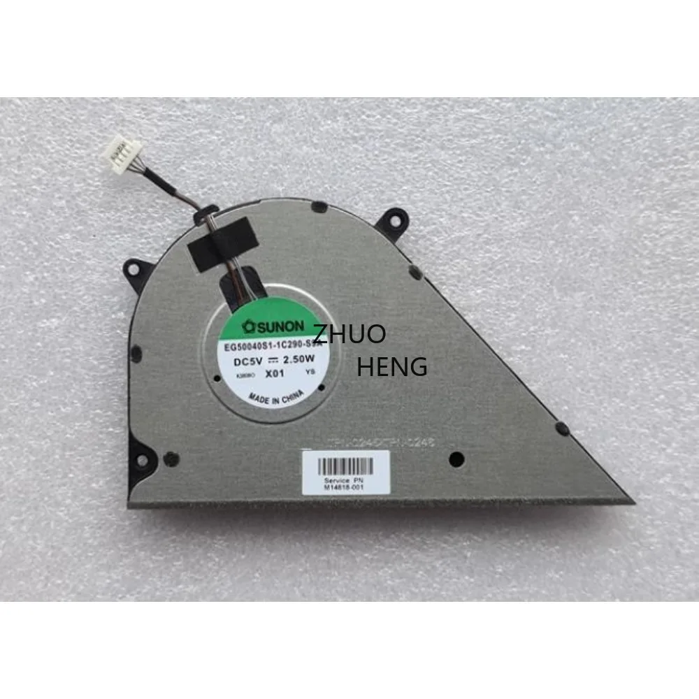 

M14818-001 New Original Laptop CPU Cooling Fan For HP pavilion 15-EG 15-EH TPN-Q245 TPN-Q246 Fan EG50040S1-1C290-S9A DC5V 2.5W