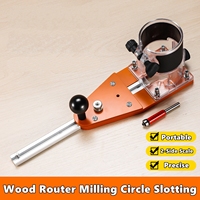 Trimming Machine Balance Board Flip Board Bottom Plate Slotting Chamfering Woodworking Electric Wood Milling Installation Board