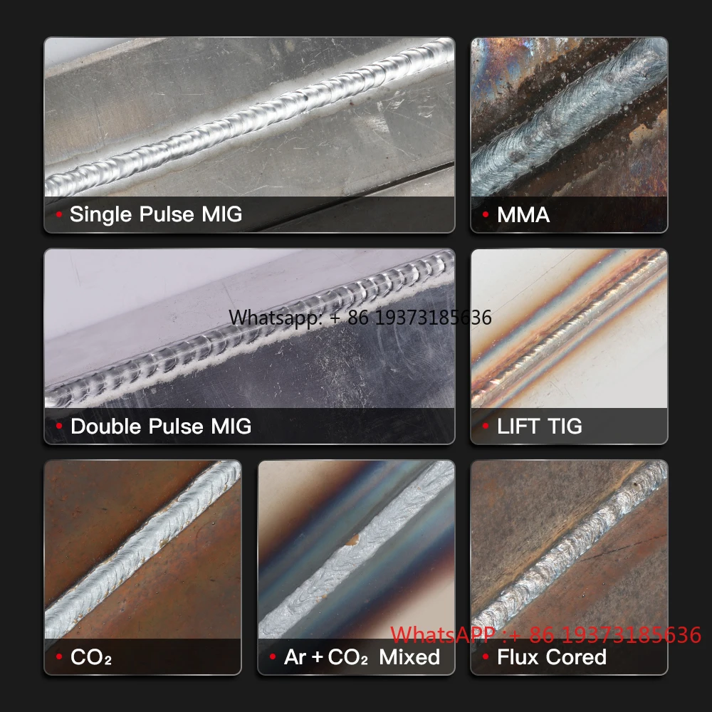 ANDELI 220V Double Pulse   LCD    MIG-270 MIG ALUMINIUM Welding Machine