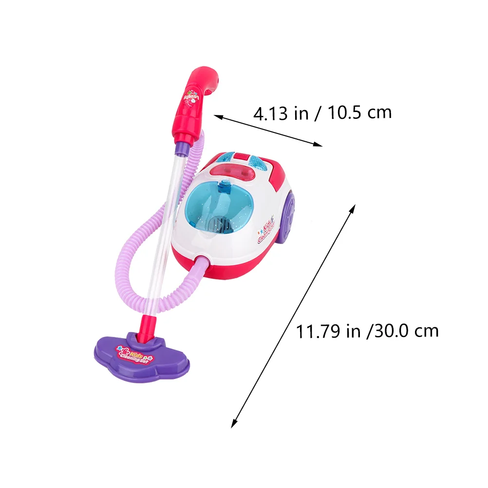 Vacuum Cleaner Toy Girl Toddler Toys Housekeeping Broom Cordless for Girls Child Play Pretend Kit