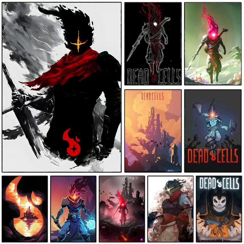 challenging game D-Dead Cells Poster Modern Home Decoration Interior Design & Contemporary Wall Art Collection