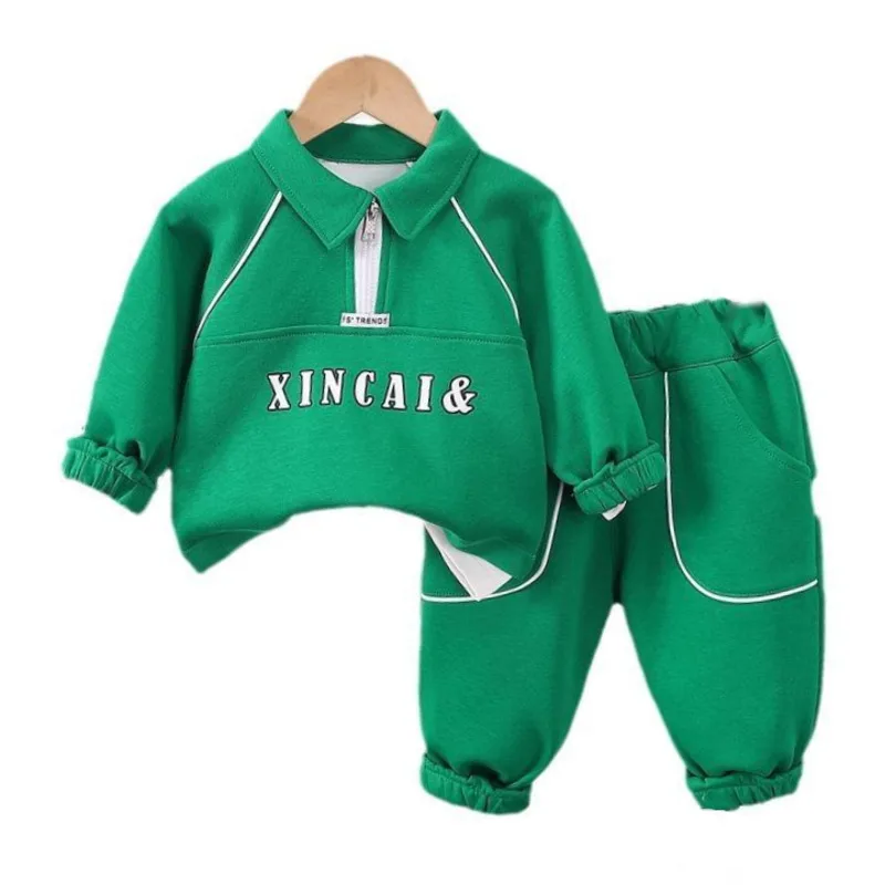 

New Spring Autumn Baby Clothes Suit Children Boys Casual T-Shirt Pants 2Pcs/Set Toddler Costume Infant Outfits Kids Tracksuits