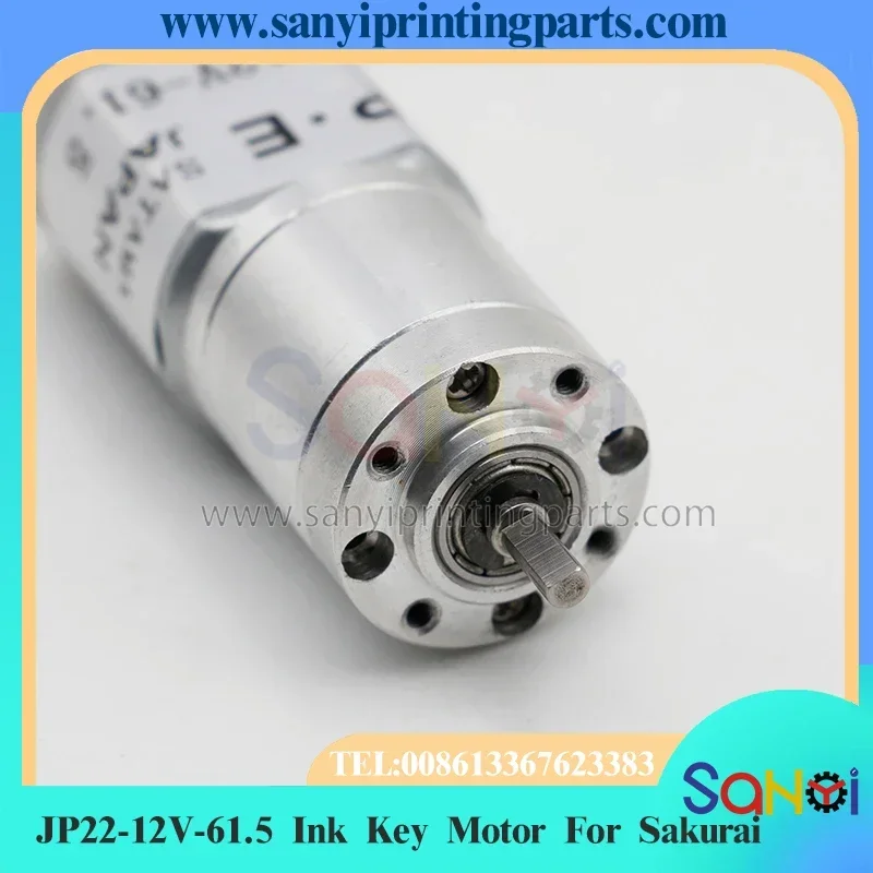 

1 Piece Best Quality JP22-12V-61.5 Ink Key Motor For Sakurai Printing Machine Parts