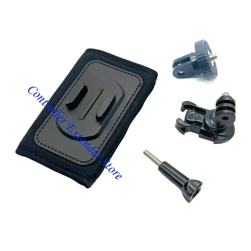 N84B Shoulder Mount Bracket For Sports Cameras Includes Rotating Adapter & 1/4 Screw