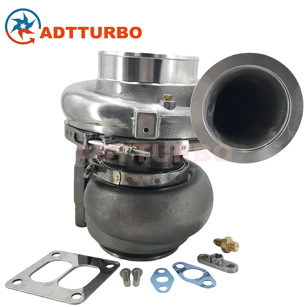 GTX4508R 80MM 700-1250HP T6 Vband 1.26AR Ceramic Dual Ball Bearing GTX4508 Turbocharger Kits for Performance Turbine Parts