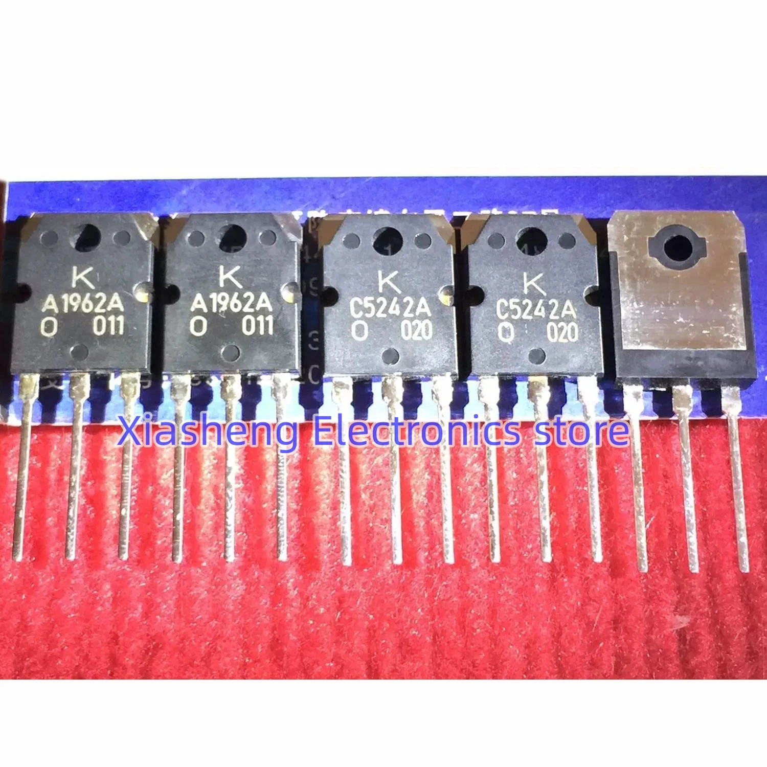 

New Original 5Pairs KTA1962A A1962A + KTC5242A C5242A TO-3P Audio Amplifier Transistor In Stock Good Quality