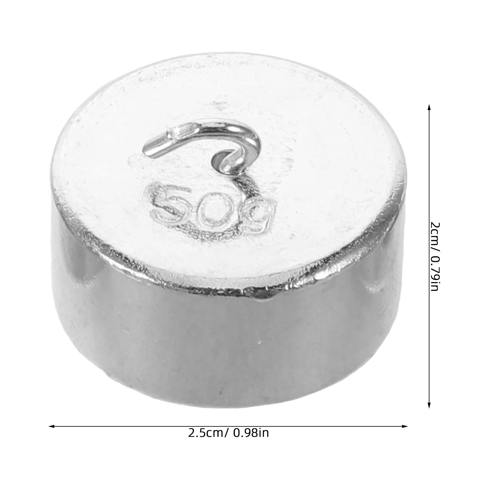 10Pcs Slotted Hook Weights Laboratory Mass Set Metal Weights for Science Experiment Physics Lab Teaching Tools with Storage Box view 5