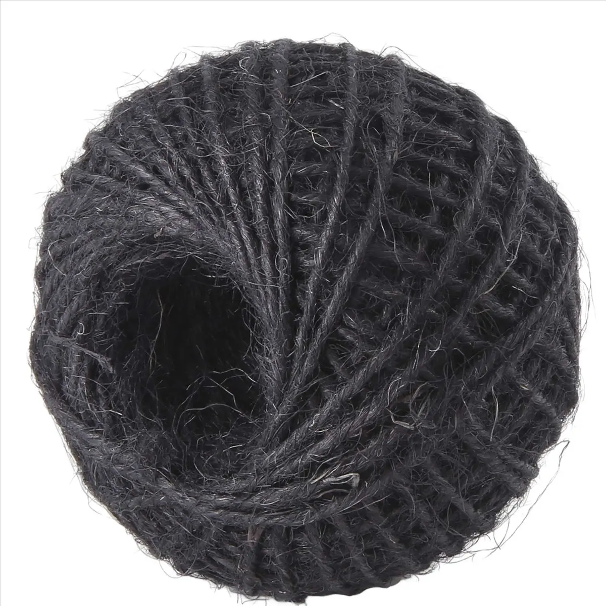 AT16 50m String Rope for Crafts Scrapbooking Gardening - Black