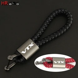 High Quality Key Ring Chain Accessories For HONDA VTX1300 VTX1800 VTX 1300 1800 Motorcycle Fashion Braided Rope Keyring Keychain