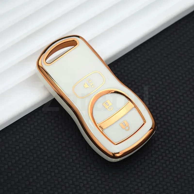 قذيفة فوب لإنفينيتي QX56 JA60 FX35 FX 35 لنيسان تيدا سنترا X-trail T30 ألتيما الحدود أرمادا ماكسيما حافظة مفاتيح السيارة