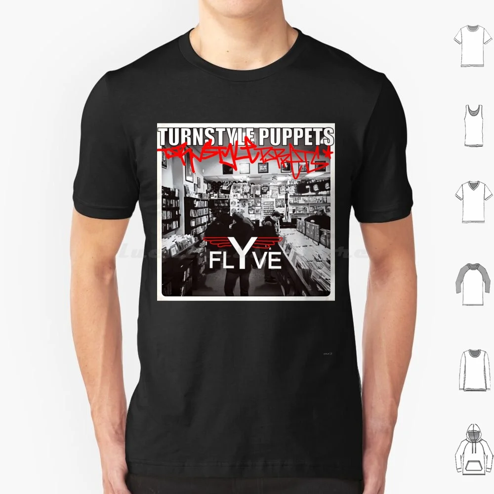 Turnstyle-Flyve T Shirt Cotton Men Women Diy Print Turnstyle Bolton Powrie Flyve Australian Music Hip Hop Rap Funk Album Cover