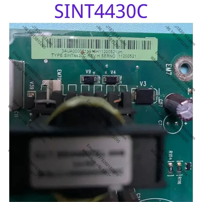 Подержанная оригинальная плата привода 510/550 SINT4430C 37 кВт, функциональный тест ОК, реальная цена, быстрая доставка