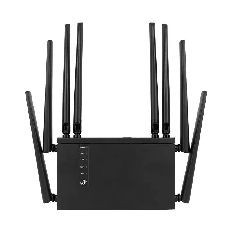 1200Mbps Wireless Speed Strong Signal Lte Cat4 4G 5G Cpe Wifi6 Router With Card Slot 5G Nsa Router Home Wifi Modem