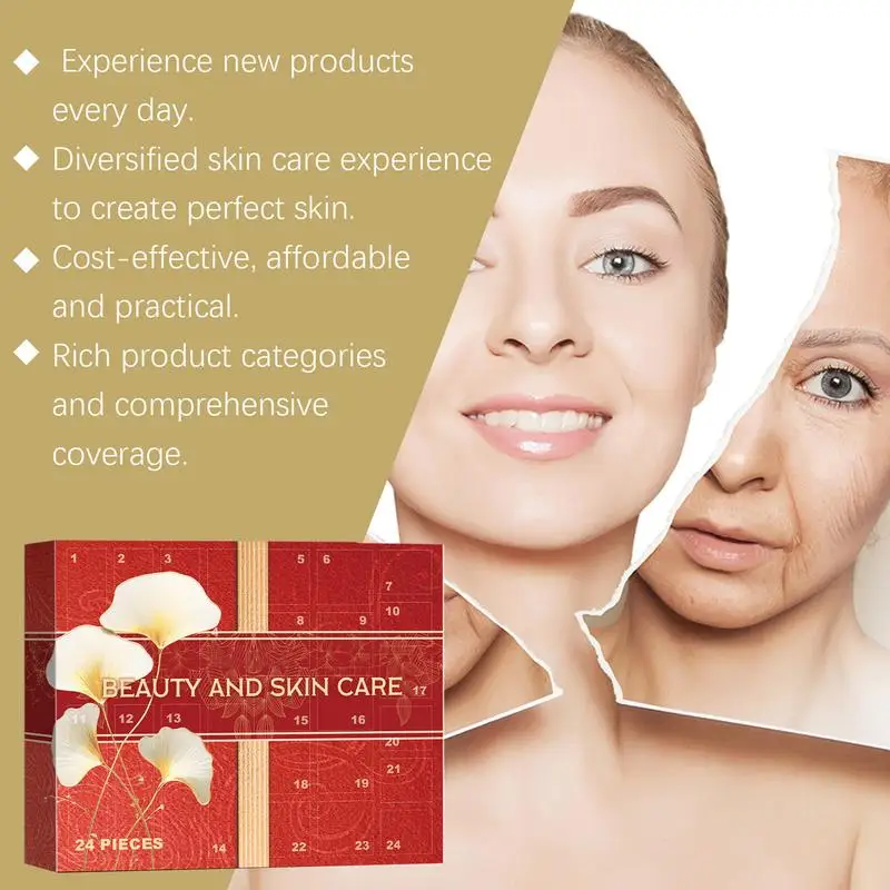 

Skincare Advent Calendar Christmas Advent Calendar Skin Care Set 2024 Christmas Countdown Calendar For Women Skin Care