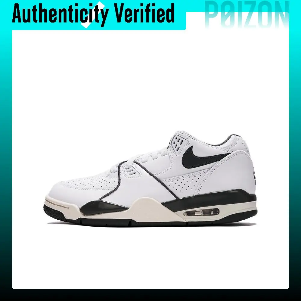 Nike Air Flight 89 Low top Basketball Shoes Men's White HJ4484-101