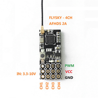 M05K 5X FS2A 4CH AFHDS 2A Mini Compatible Receiver PWM Output For Flysky I6 I6X I6S Transmitter