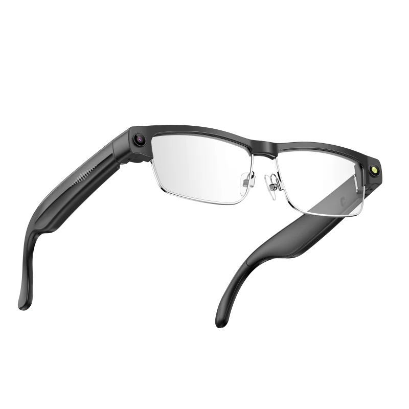 ENC Noise Reduction AI Translation Smart Glasses Built In  Open Ear Sports Wireless Audio Sunglasses