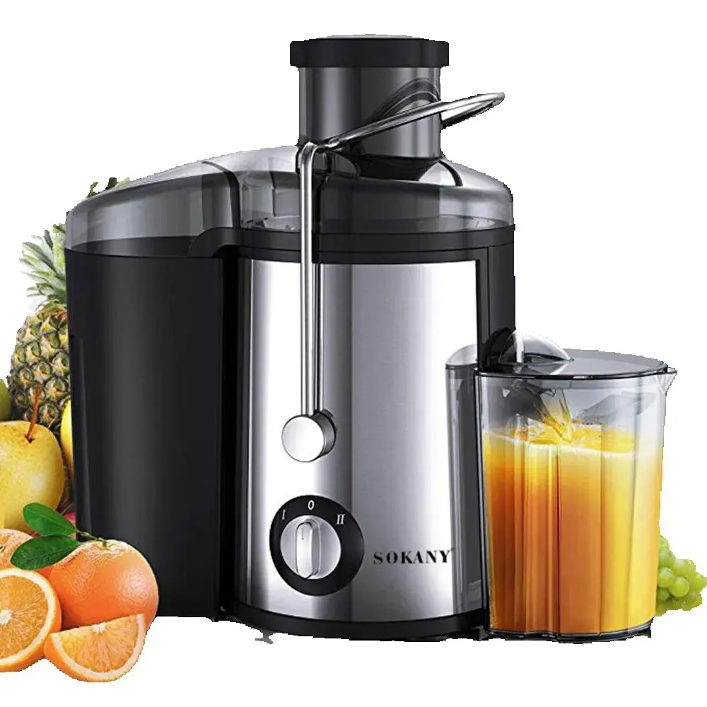 

Electric Home Orange Juicer Slag Juice Separation Machine Electric Extractors Automatic Centrifugal Large Caliber Juicer