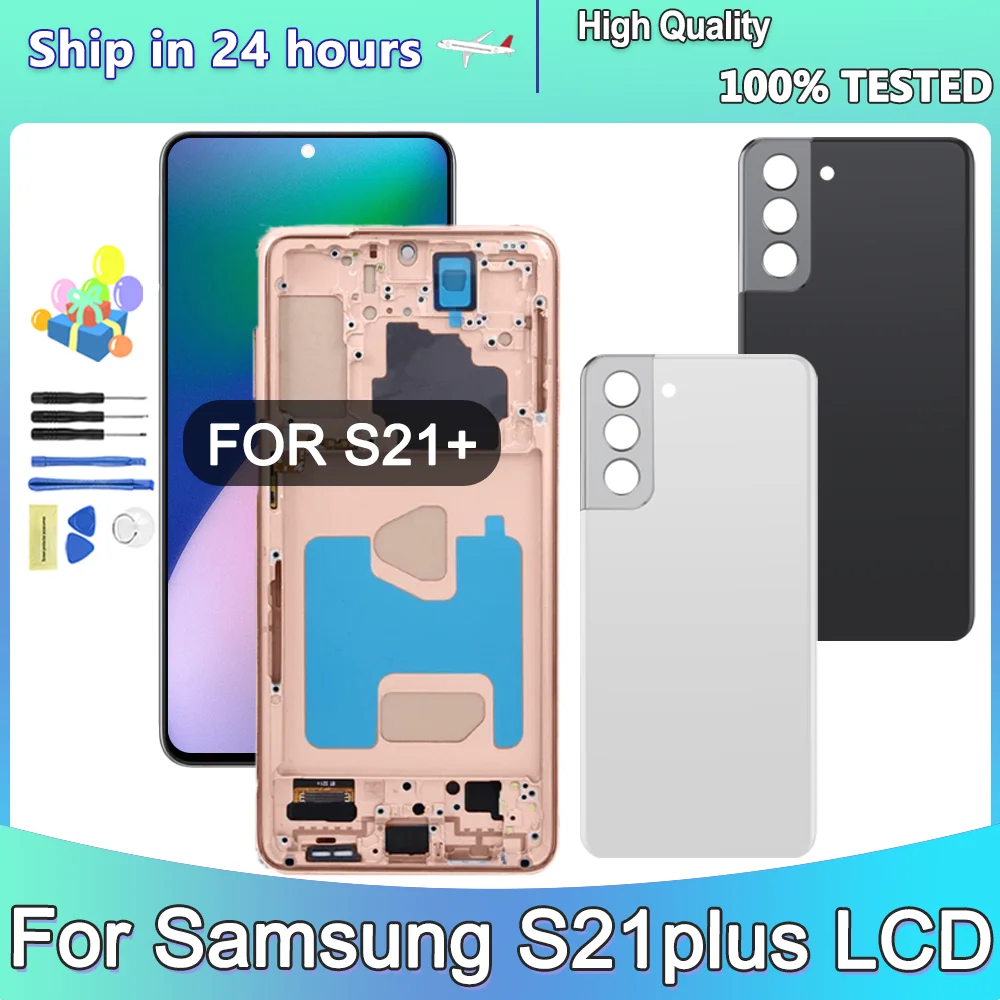 6.58‘’Tested TFT S21 Plus For Samsung For S21+ 5G G996B G996U G996W LCD Display Touch Screen Digitizer Assembly Replacement